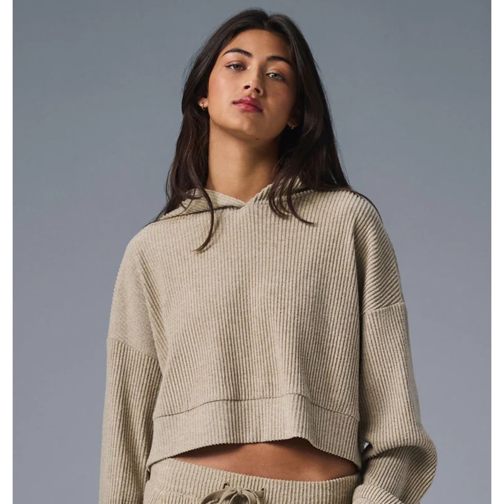 Alo muse gravel hoodie NWT size M
